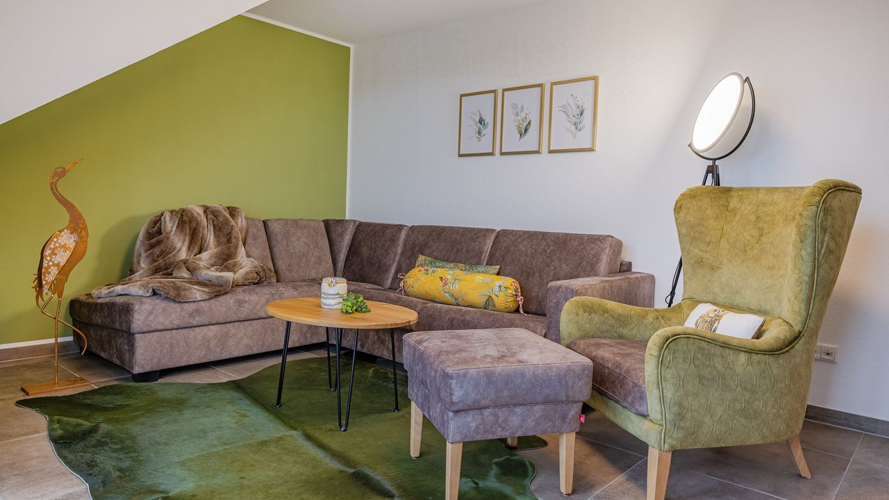 Ferienwohnung Mondschein Wohnbereich Ferienwohnung Mondschein Wohnbereich